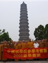 我院09届毕业考察参学团参观开封铁塔公园、开封府、龙亭和河南博物院