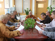 法源寺僧众代表召开“教风年”学习座谈会