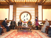 日本佛教传道协会青木晴美理事一行前来法源寺参观访问