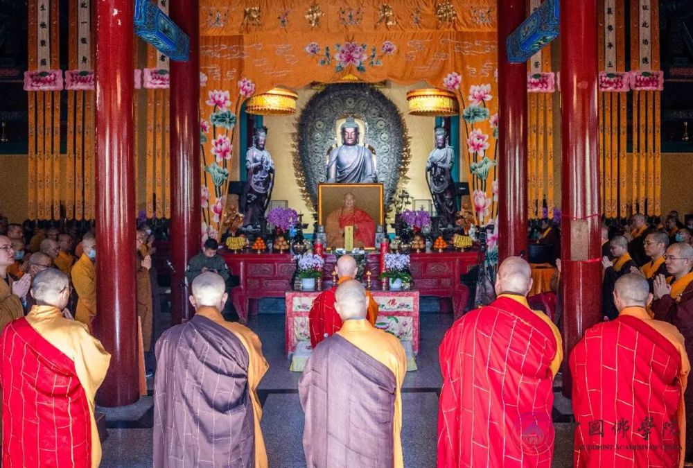 2026年4月6日，中国佛学院举行传印长老示寂三周年回向法会